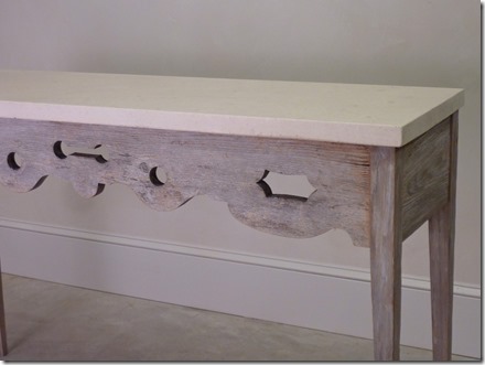 French Console Table Detail