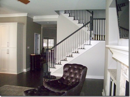 stairwell before interior design